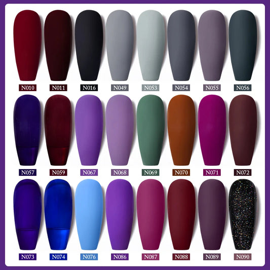 UR SUGAR 7.5ML Purple Gel Nail Polish - Matte UV LED Soak Off