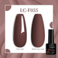 LILYCUTE Brown Red Gel Polish - Autumn Winter High Saturation