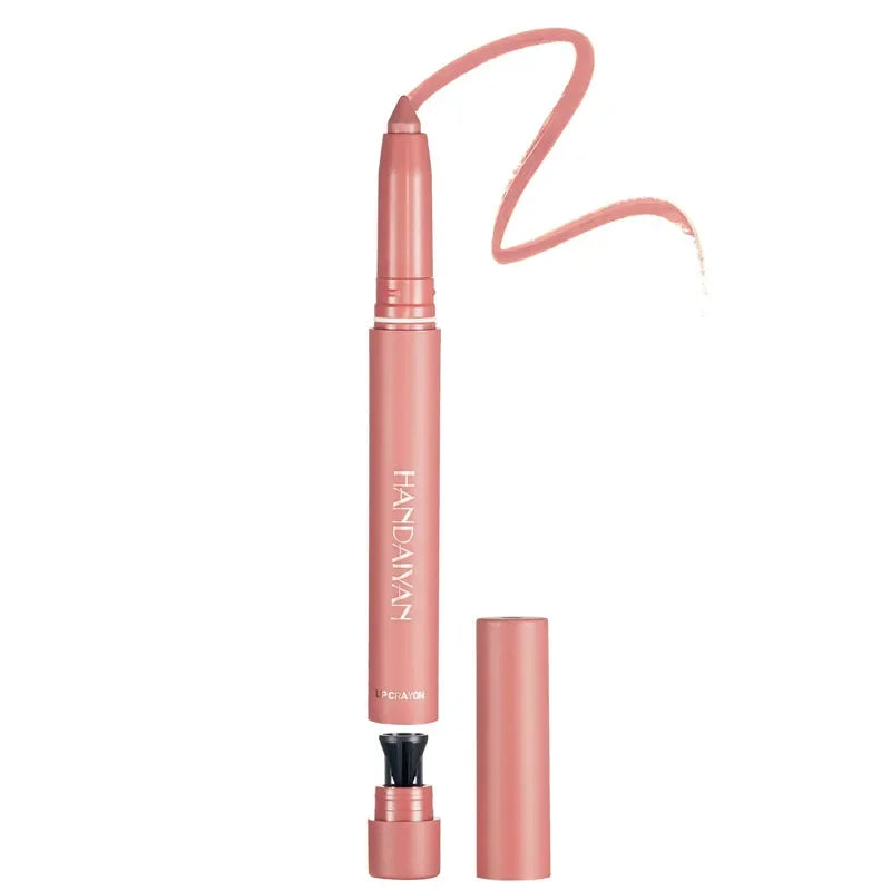 Velvet Matte Lipstick Pen - Waterproof Lip Liner Pencil (12 Colors)