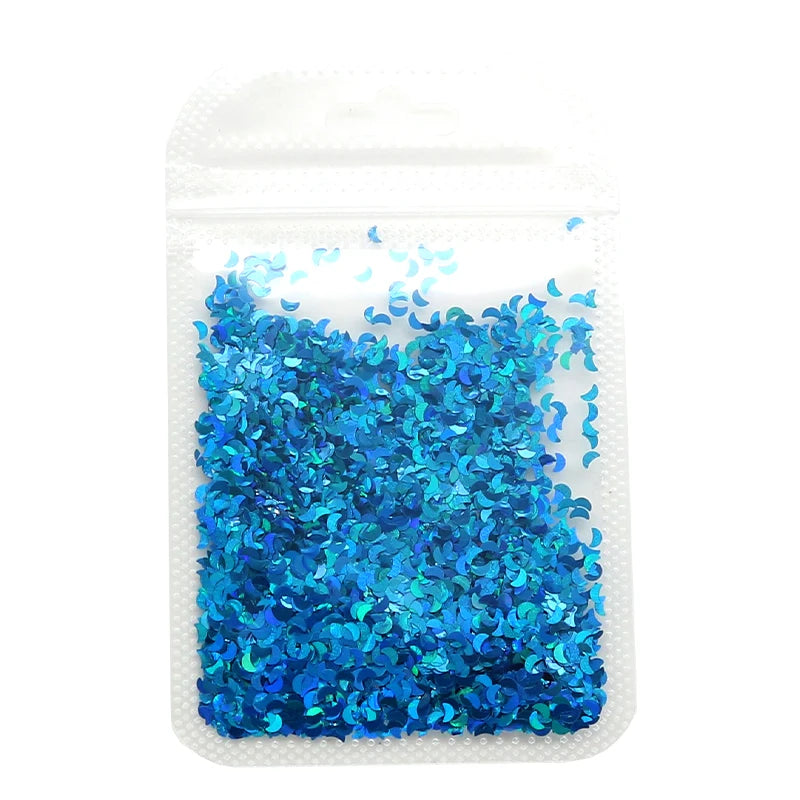 Holographic Nail Art Glitter - Laser Star Butterfly Sequins 2g