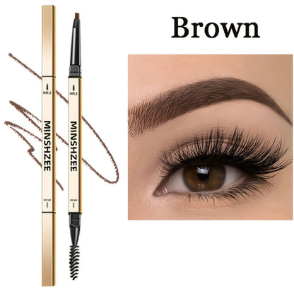 Waterproof Matte Eyebrow Pen - Double Head with Brush