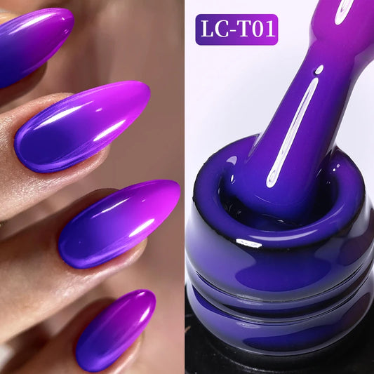 LILYCUTE 7ML Thermal Gel Polish - Temperature Color Changing