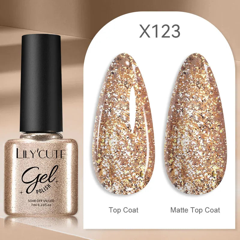 LILYCUTE 7ML Thermal Gel Polish - Temperature Color Changing