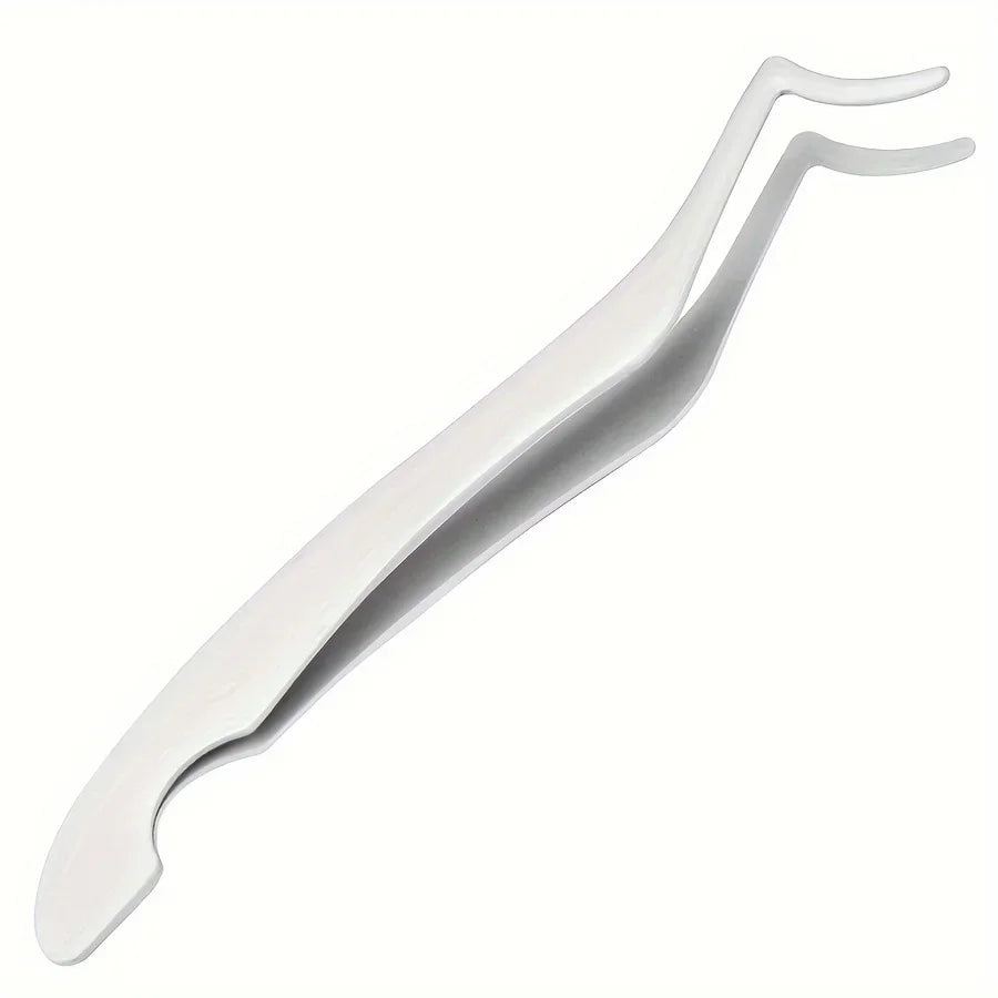 Professional Eyelash Extension Tweezers - Seahorse Design Straight and Curved Set