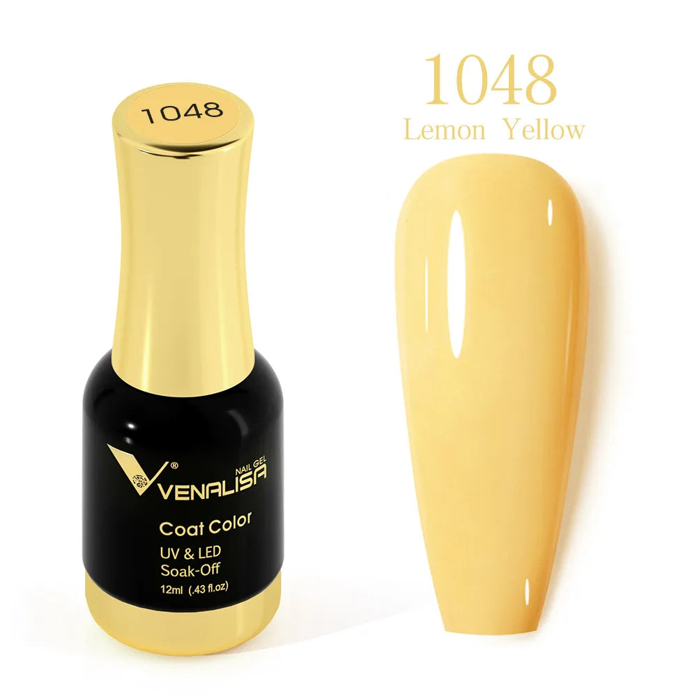 VENALISA 12ML Gel Polish - TPO & HEMA Free UV LED Nail Varnish