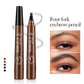 5-Color Eyebrow Pen - Waterproof 4 Split Tip Tattoo Pen