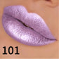 KAFURUX Glitter Lipstick - Hydrating Metallic Finish (19 Colors)
