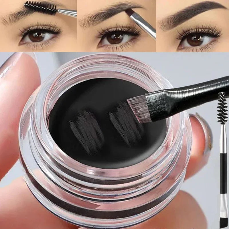 Matte Eyebrow Cream - 3D Natural Tint Waterproof Gel Wax