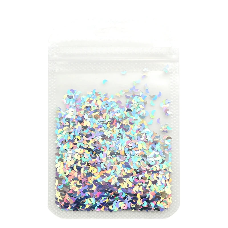 Holographic Nail Art Glitter - Laser Star Butterfly Sequins 2g