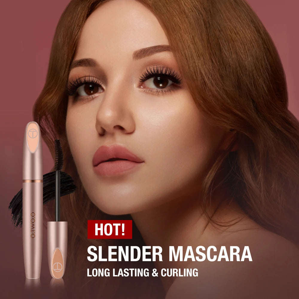 O.TWO.O 3D Silk Fiber Mascara - Lengthening Waterproof Long Lasting