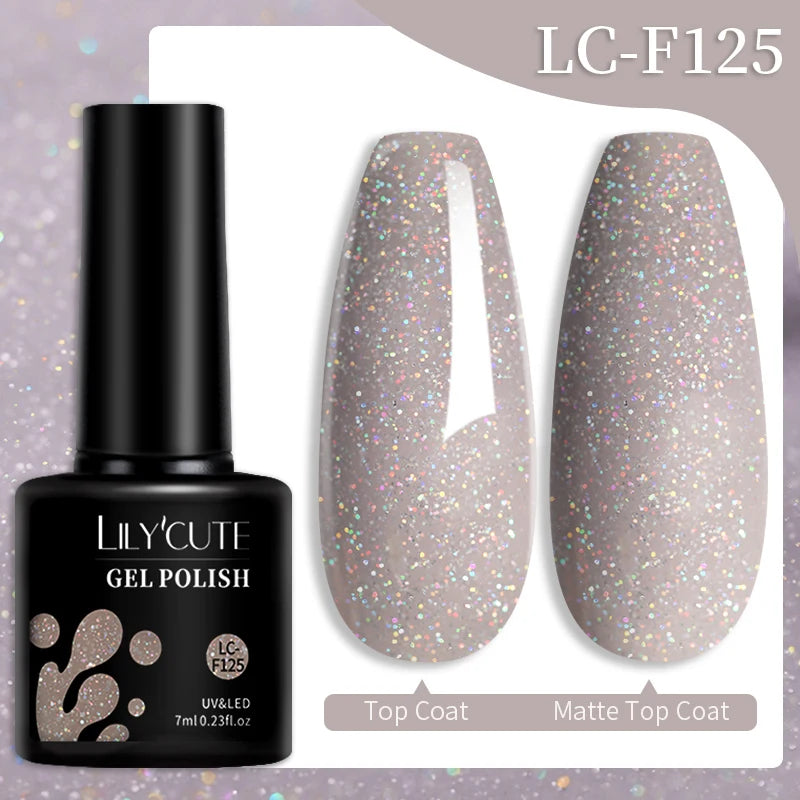 LILYCUTE 7ML 9D Cat Eye Magnetic Gel Polish - Iridescent Effect