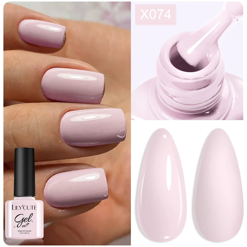 LILYCUTE 7ML Thermal Gel Polish - Temperature Color Changing