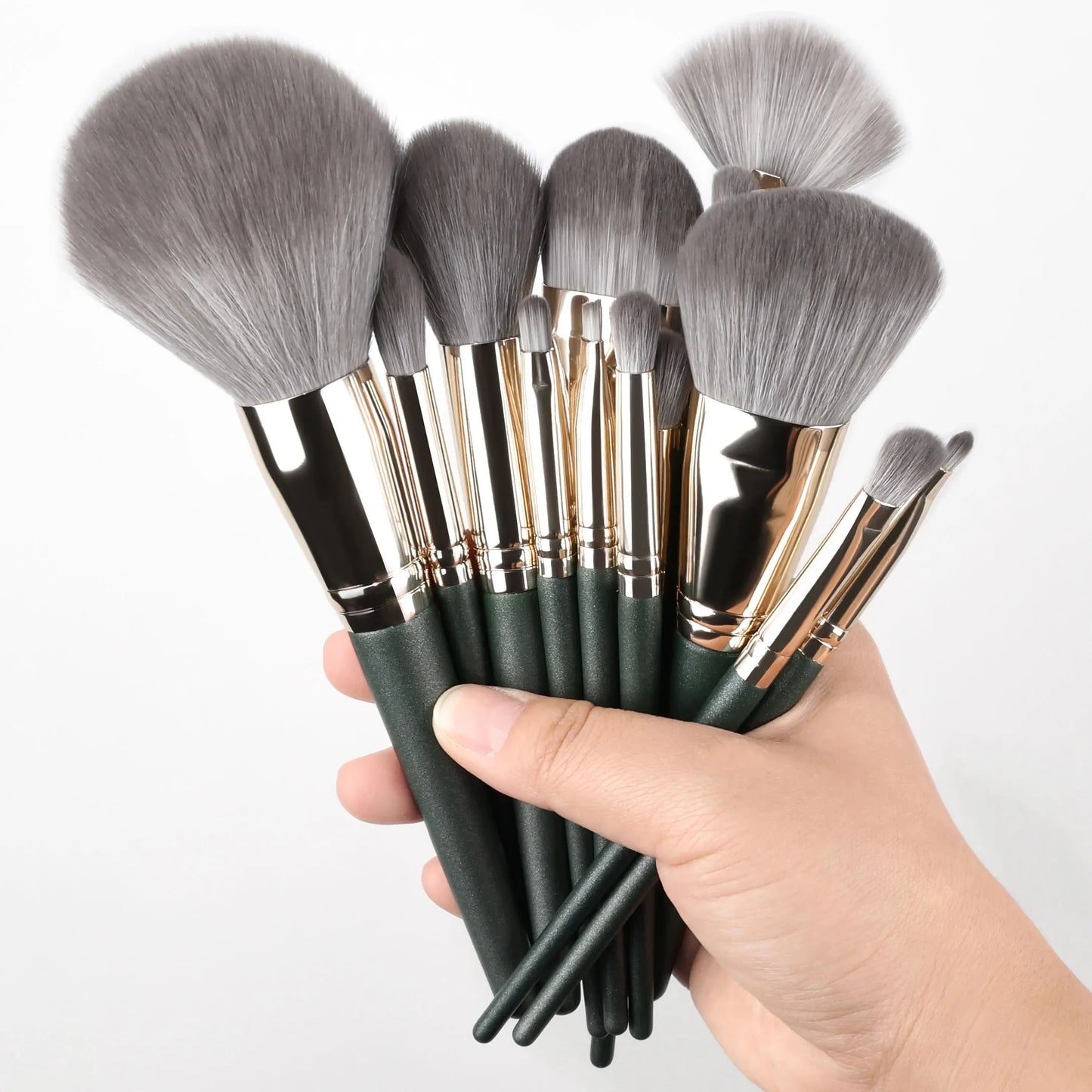 Soft Fluffy Makeup Brush Set - Eye Shadow Foundation Blending