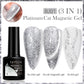 LILYCUTE 7ML 9D Cat Eye Magnetic Gel Polish - Iridescent Effect