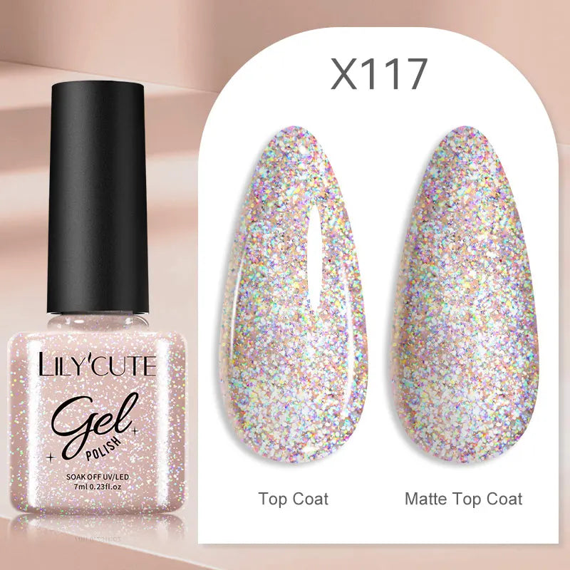LILYCUTE 7ML Thermal Gel Polish - Temperature Color Changing