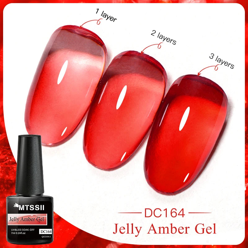 Mtssii Dried Flower Gel Polish - Natural Flower Fairy Series 5ML