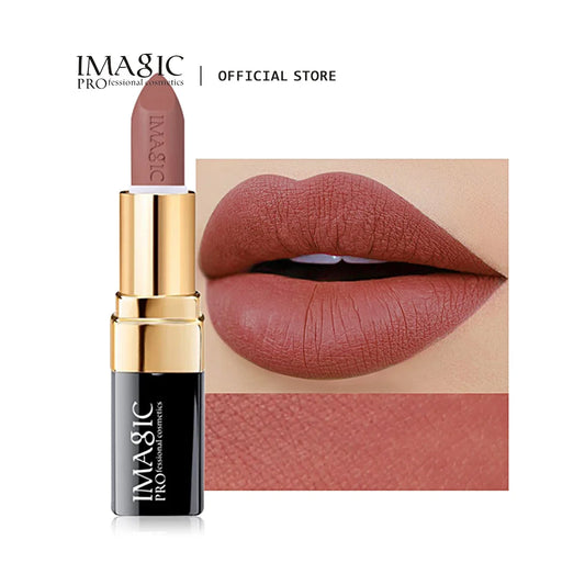 IMAGIC Matte Lipstick Set - Waterproof Velvet Nude Rouge (12 Colors)
