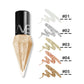 Pearlescent Diamond Gold Liquid Eyeshadow & Eyeliner Stick - Waterproof Glitter