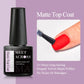 MEET ACROSS 7ML Wine Red Gel Polish - French Style Manicure