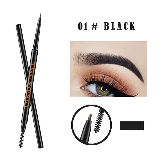 1.5mm Fine Eyebrow Pencil - Double Head Automatic Rotation Waterproof
