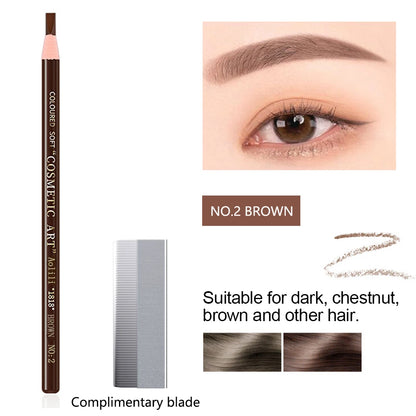 Waterproof Feather Eyebrow Pencil - Long Lasting Professional Brow Lift