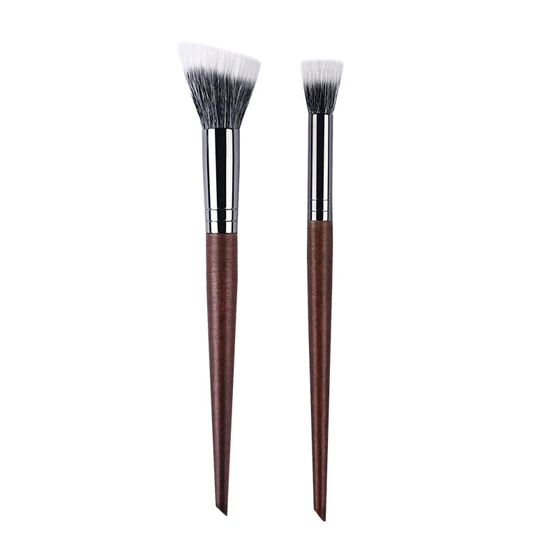Professional Goat Hair Makeup Brush - Powder Contour Stippling
