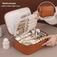 Luxury Makeup Bag - Large Capacity PU Leather Travel Organizer