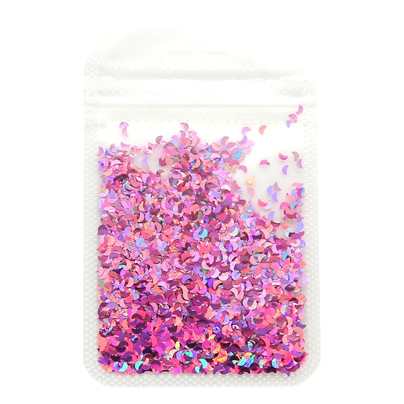 Holographic Nail Art Glitter - Laser Star Butterfly Sequins 2g