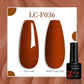 LILYCUTE Brown Red Gel Polish - Autumn Winter High Saturation