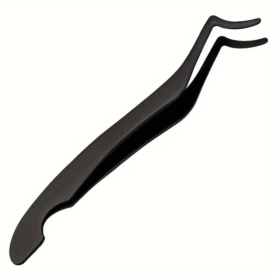 Professional Eyelash Extension Tweezers - Seahorse Design Straight and Curved Set