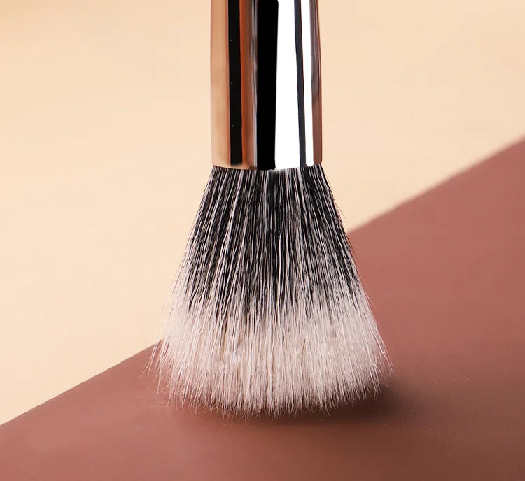 Professional Goat Hair Makeup Brush - Powder Contour Stippling