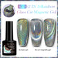 LILYCUTE 7ML 9D Cat Eye Magnetic Gel Polish - Iridescent Effect