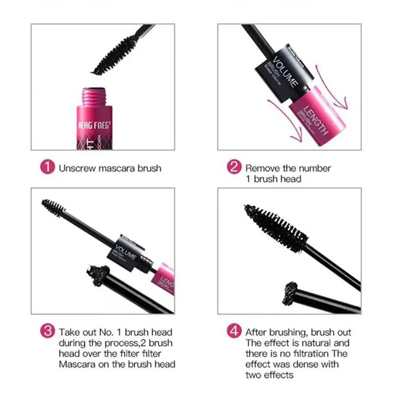 QIBEST 8-Color Matte Liquid Eyeshadow Stick - Waterproof Metallic