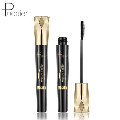 Pudaier 4D Lengthening Mascara - Waterproof Non-Flaking Super Black