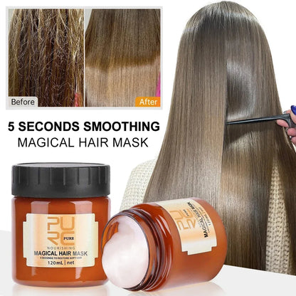 PURC 5-Second Magical Hair Mask - Keratin Treatment for Frizz & Damage Repair