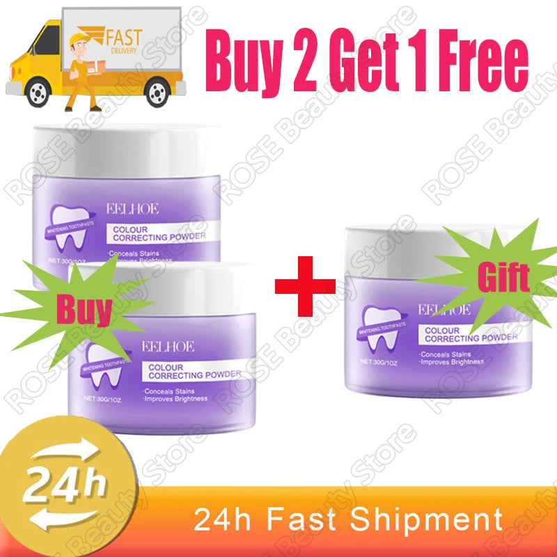 Teeth Whitening Powder - 5-Day Plaque and Stain Remover (30ml)