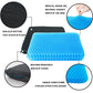 Gel Seat Cushion - Honeycomb Design for Pressure Relief and Pain Support