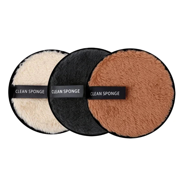 Reusable Makeup Remover Pads - 3 Piece Microfiber Cleansing Set