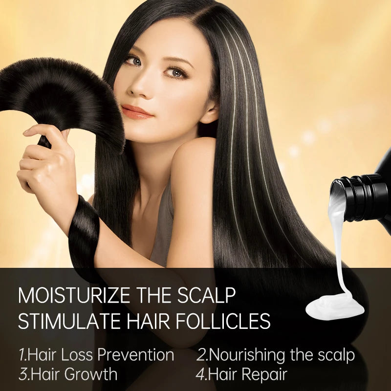 PURC Biotin Hair Growth Shampoo - Anti Hair Loss Argan Oil Treatment 300ml