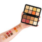 12-Color Blush Concealer & Contour Set - Waterproof Brightening Palette