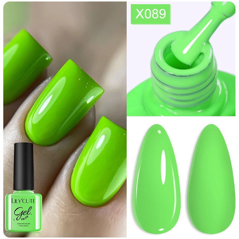 LILYCUTE 7ML Thermal Gel Polish - Temperature Color Changing