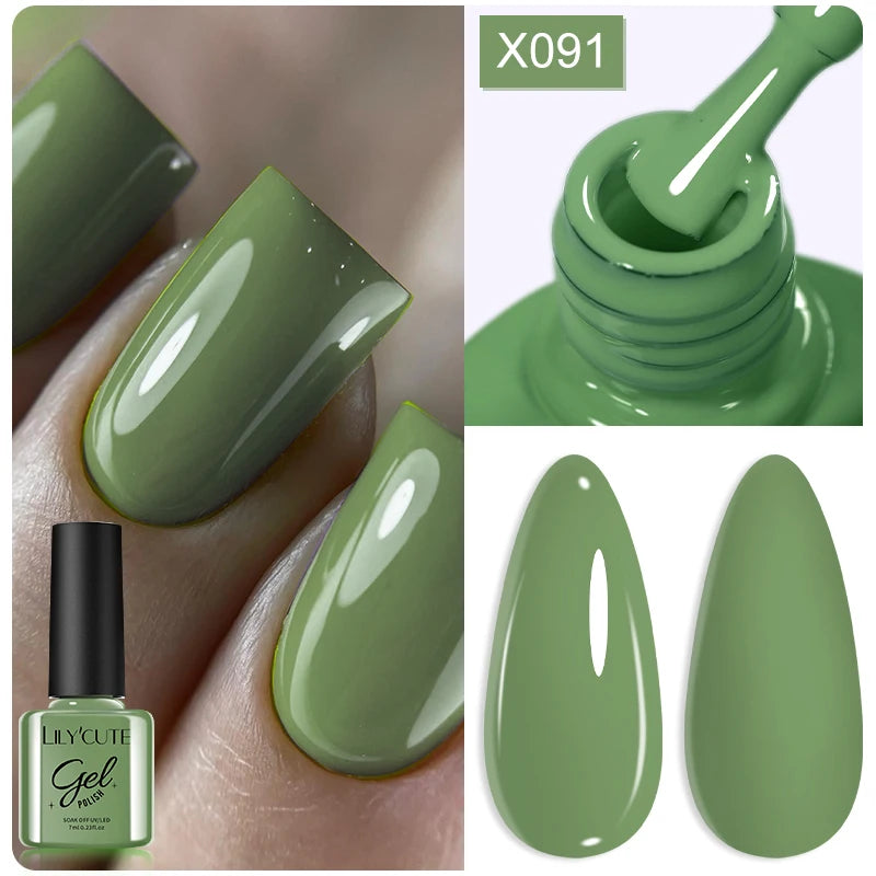 LILYCUTE 7ML Thermal Gel Polish - Temperature Color Changing