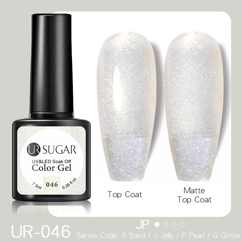 UR SUGAR 7.5ML Purple Gel Nail Polish - Matte UV LED Soak Off
