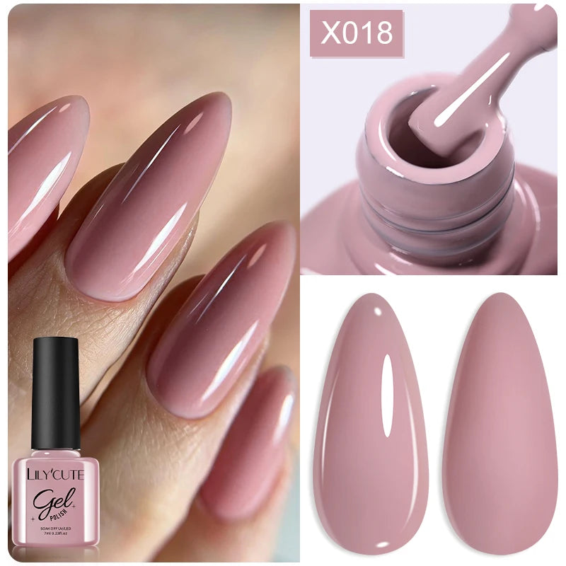 LILYCUTE 7ML Thermal Gel Polish - Temperature Color Changing