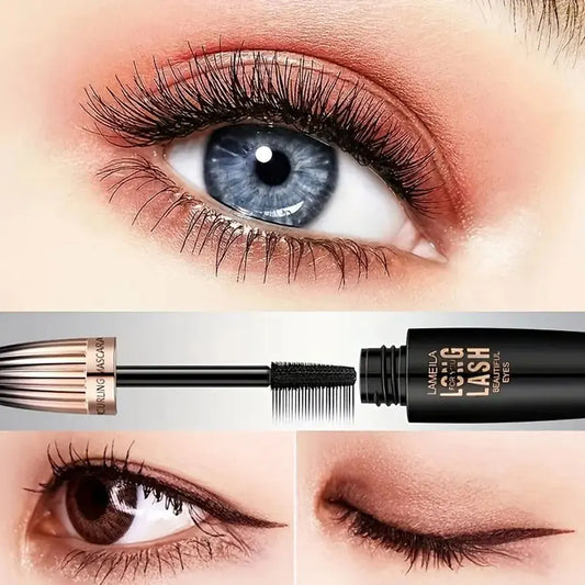 Waterproof 4D Mascara - Thick Long Curling & Smudge-Proof