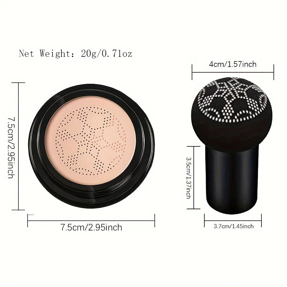CC Cream Foundation Mushroom Head Air Cushion - Waterproof Long-Lasting
