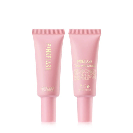 PINKFLASH Makeup Foundation - Full Concealer Smooth Oil Control Matte