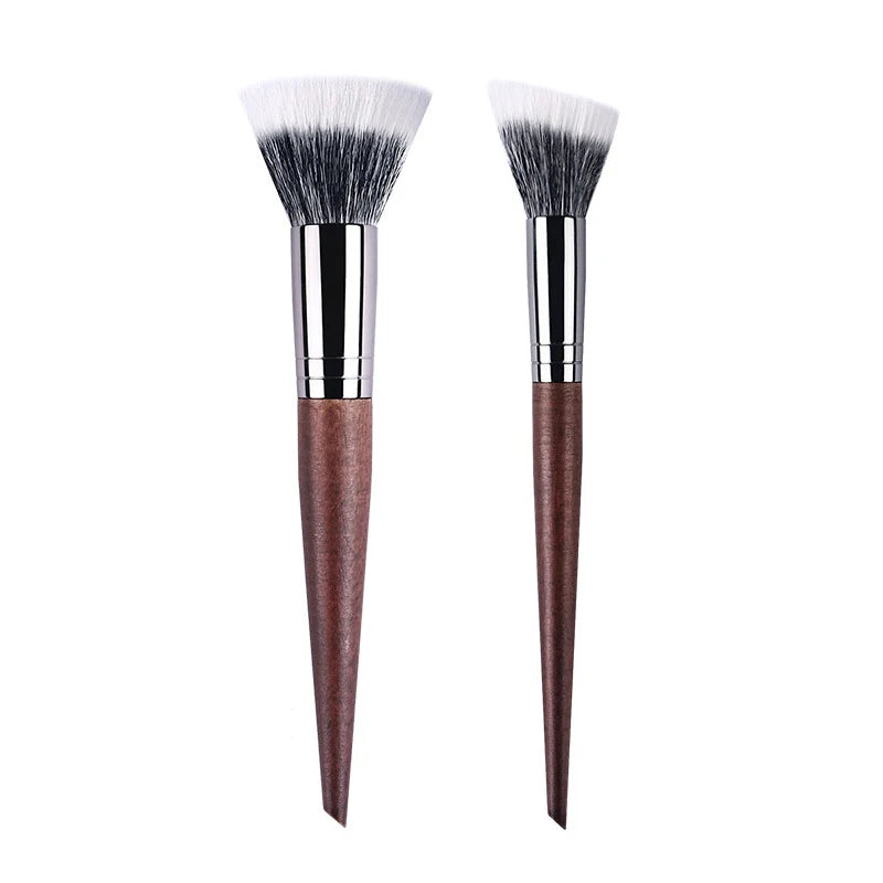 Professional Goat Hair Makeup Brush - Powder Contour Stippling