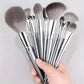 Soft Fluffy Makeup Brush Set - Eye Shadow Foundation Blending