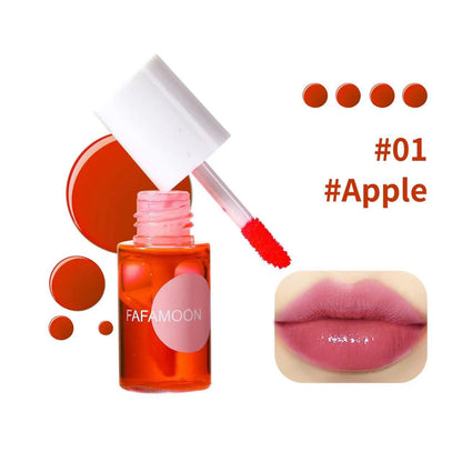 Fruity Lip Tint - Moisturizing Waterproof Liquid Lipstick